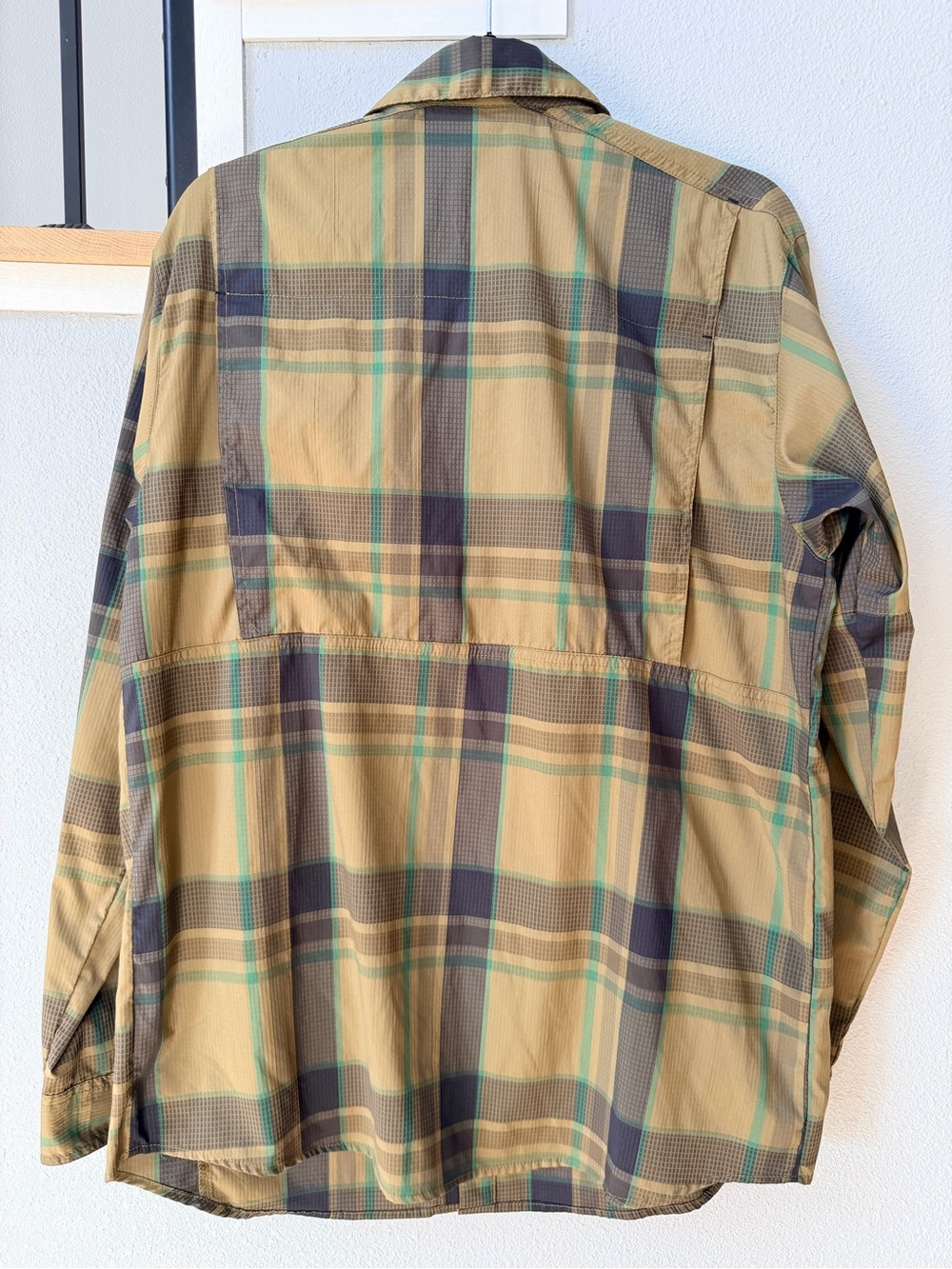 Columbia Silver Ridge Lite Plaid Long Sleeve Hiking Shirt Mens Size Medium M - Picture 6 of 9